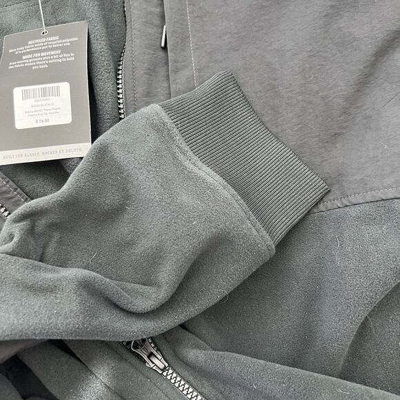 Alaskan Hardgear Jacket Mens XL Black Thaw Depth Fleece Full Zip Outdoor New - Picture 5 of 16